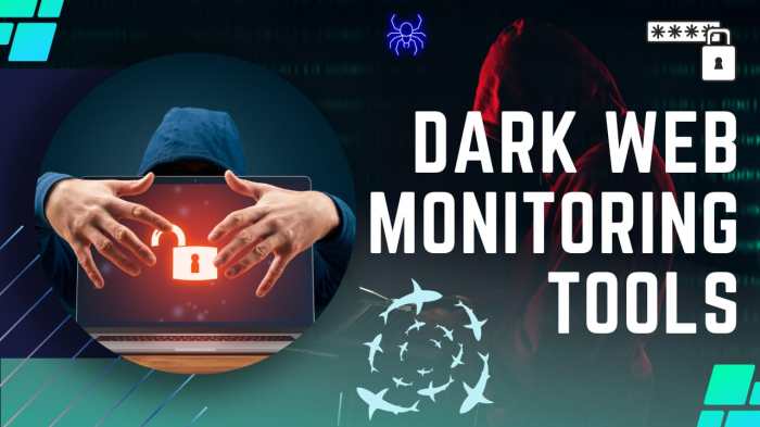 Antivirus software with dark web monitoring