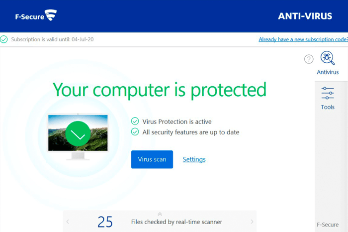 Advanced malware removal software